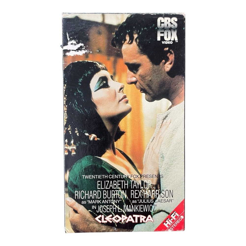 Cleopatra VHS 1988‎ 2 Tape Set